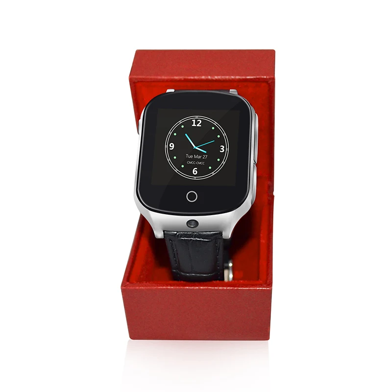 

DG-A19 support 2G/3G network gps tracking SOS 1.54inch android smart watch