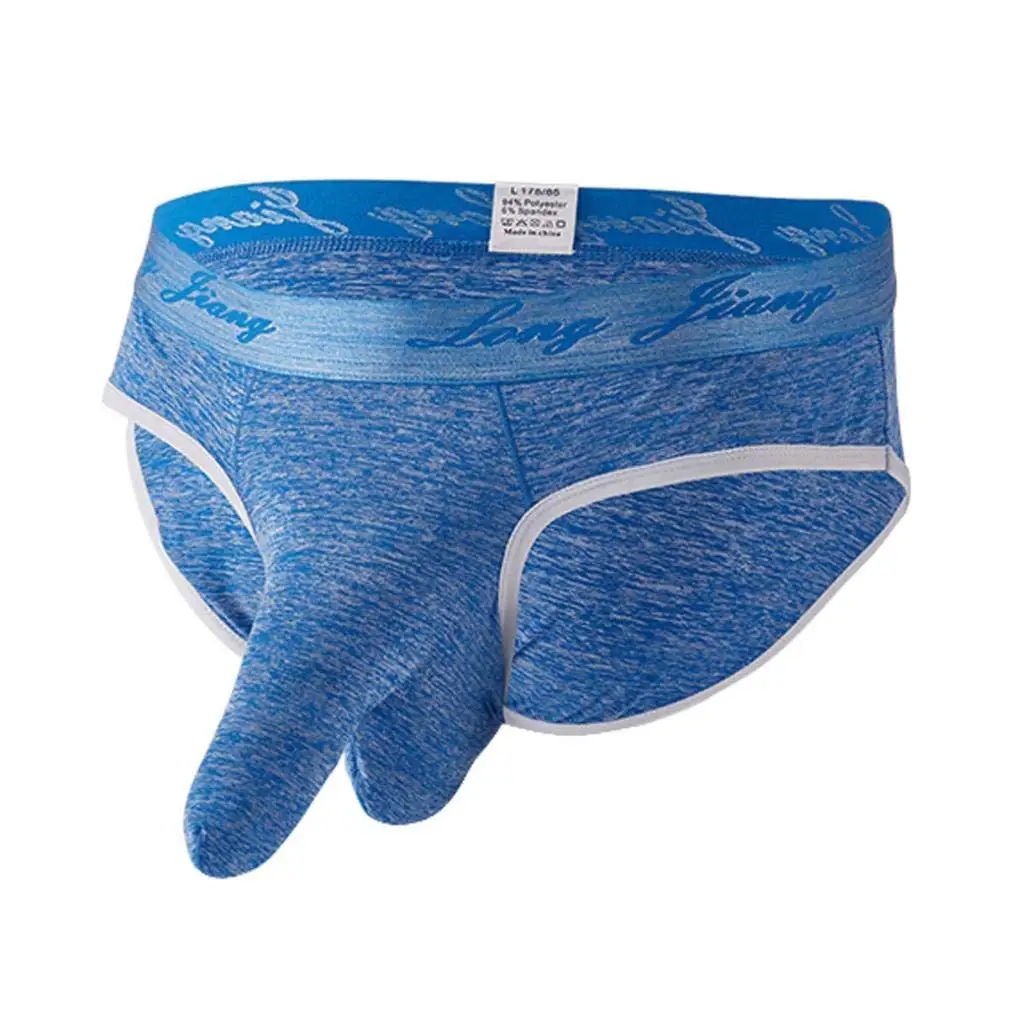 newrong Mens Mesh Bulge Bikini Briefs