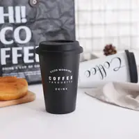 

Wholesale Custom Travel Stainless Steel Coffee Mug with Silicone Lid