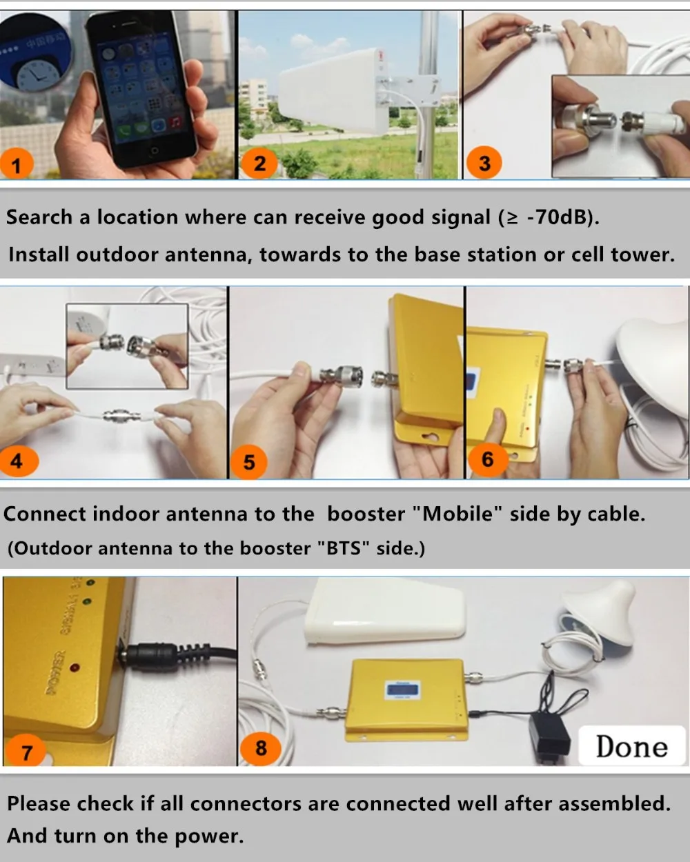 gsm signal amplifier booster mobile signal booster 3g 4g 3g 4g lte repeater