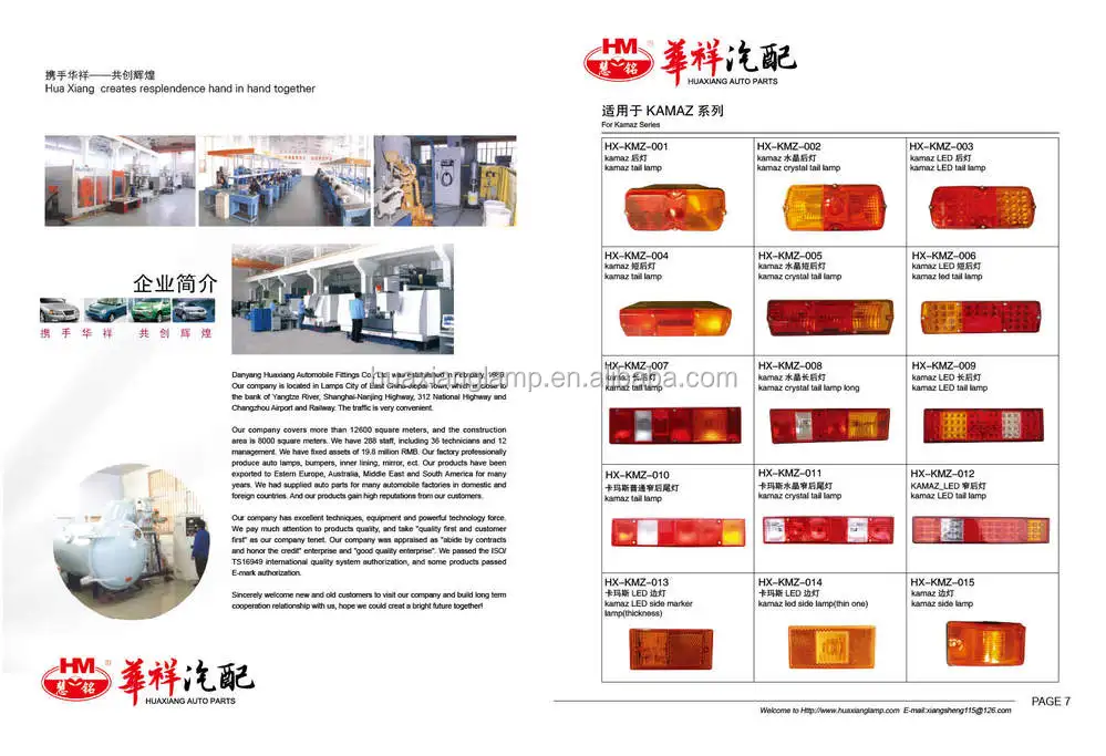 New Kamaz Led Side Marker Lamp(thickness) Car Accessory For Russian ...
