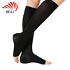 wholesale spring comfortable sports socks Knee high compression stockings medical socks open toe for men and women