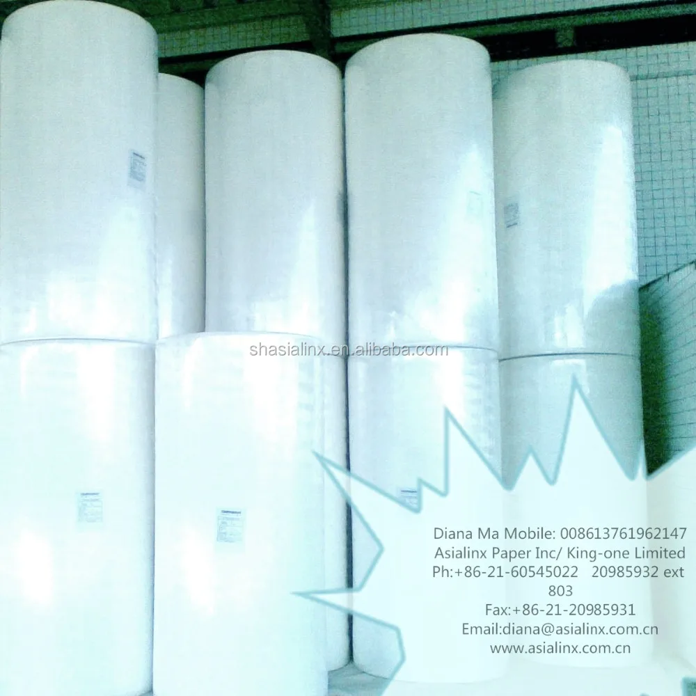 Hot sale jumbo roll toilet tissue jumbo roll toilet paper parent reel tissue paper for diaper making carrier rolls raw materials