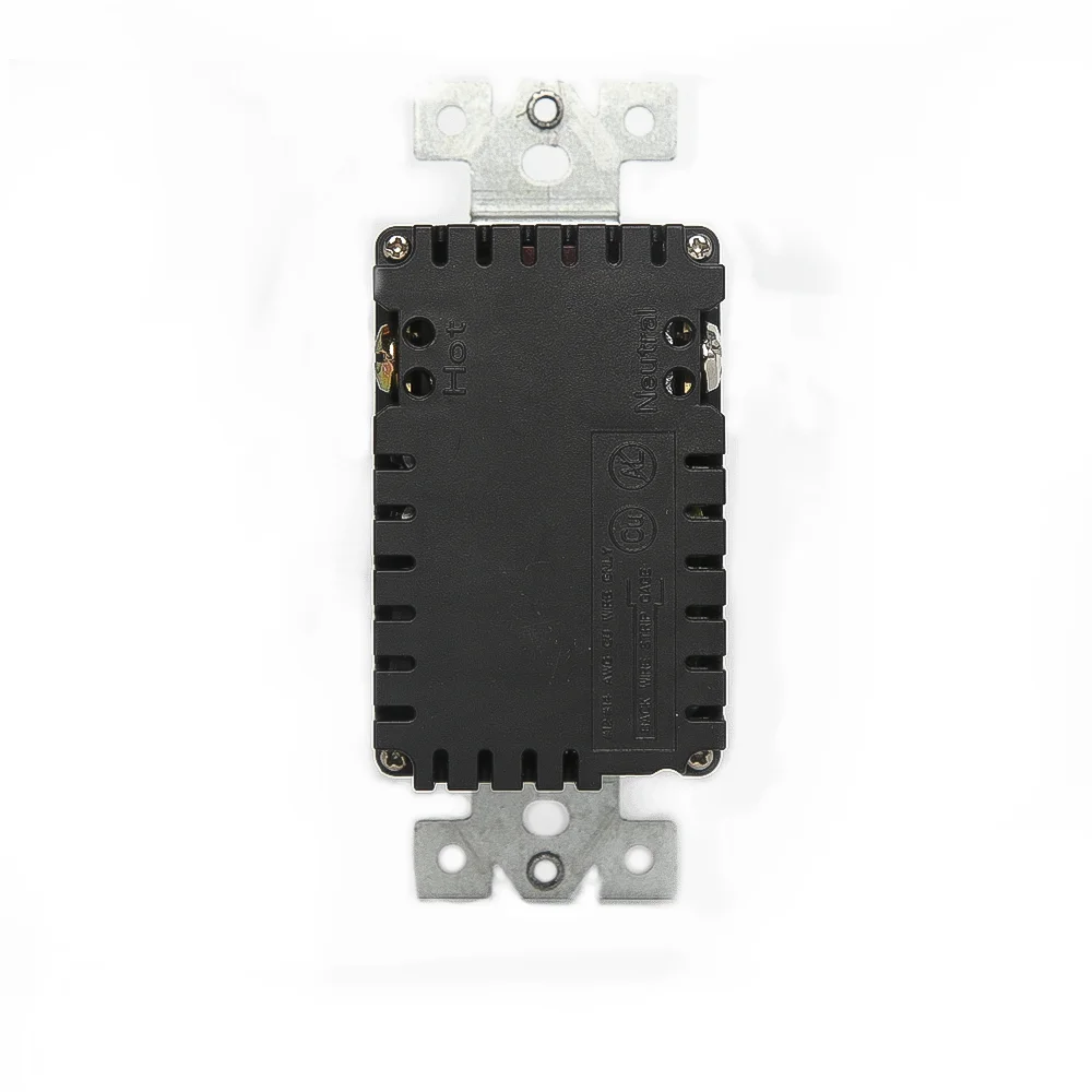 
15A socket 125V USB Charger Receptacle Tamper-Resistant Outlets,white 