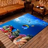 Tidebuy Decorative Wholesale Carpet Shenzhen Custom Colorful 3D Scenery Print Turkish Carpet For Sale