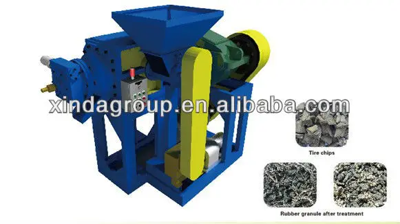 tire recycling machinery make tiles