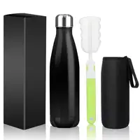 

500ML Vacuum Insulated Flask Thermal Stainless Steel Water Bottle keep Warm Cold