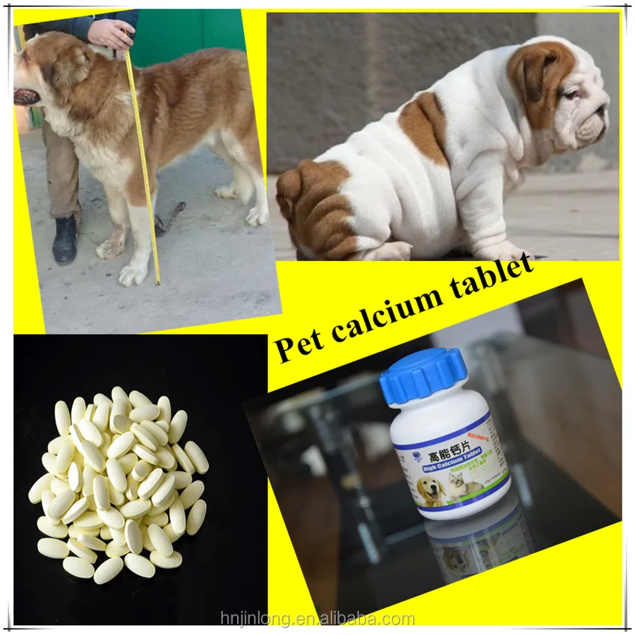 
Calcium Tablet Glucosamine Chondroitin MSM Dog Supplement 
