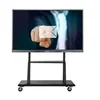 Gaoke 55 65 75 86 98 inch 4K Android Interactive Flat Panel with Option Fitting of OPS Support 4K