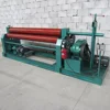 8mm(thickness)x 2m (length ) Plate rolling machine 3 roller plate bending machine