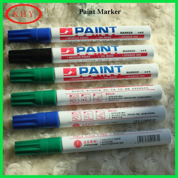 Aluminum paint marker