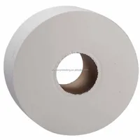 

Wholesale Virgin pulp toilet tissue paper roll, One-Ply, White,12 rolls of jumbo toilet paper