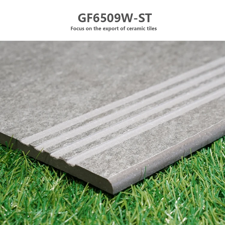 Villa Ceramic Stairs Tiles In Dubai 12x24 Matte Finish Nonslip