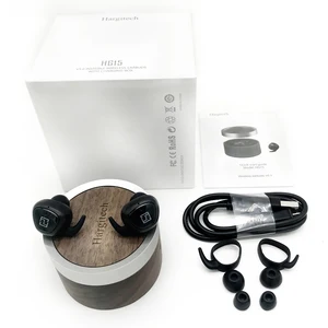 Waterproof Wooden TWS Wireless Earphones Charging Case