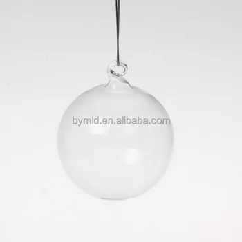 Hand Blown Clear Glass Ball Decorative Glass Ball Buy Clear