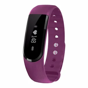 Smart Heart Rate Fitness Wristband OLED Display