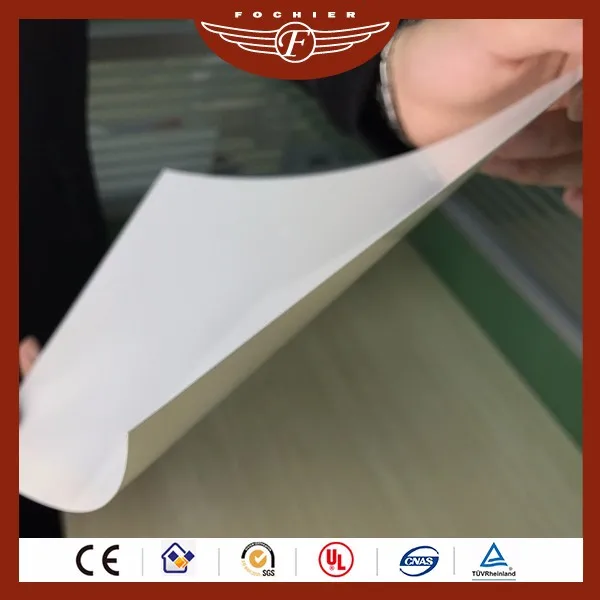 Good Production Line White Semirigid Plastic Pvc Sheet Rolls For File