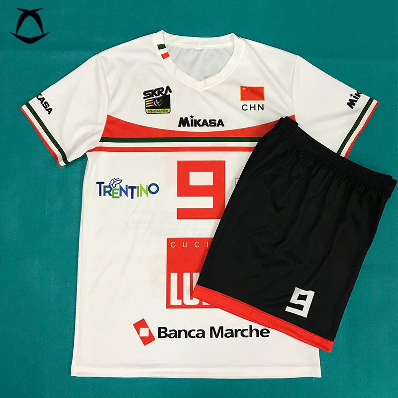 Latest Volleyball Jersey Design Sublimation Printed Short Sleeve Mens Volleyball Jerseys Buy