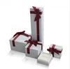 High quality red bow tie hanging jewelry box /ring box/necklace box