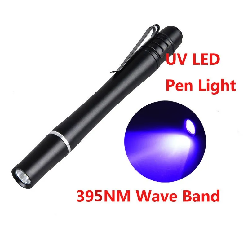 Promotional Uv Led 395nm Flashlight Pen Light Buy Uv Led Pen Light,Uv