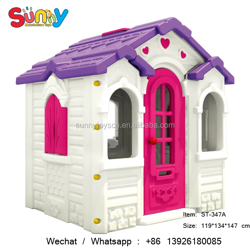 Outdoor Kids Playground Play Houses/kids Plastic Play Houses Buy Kids