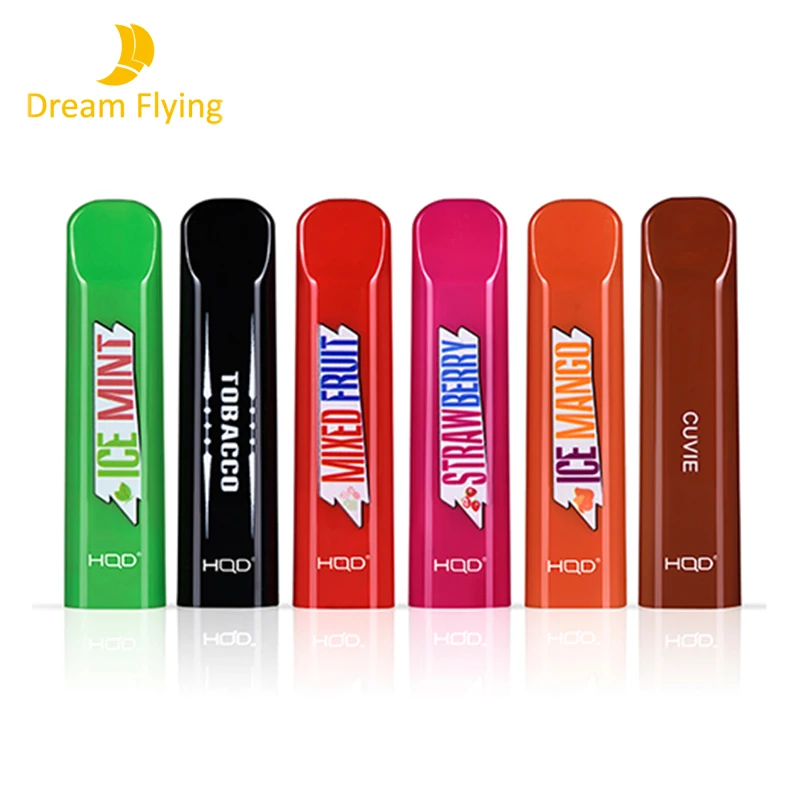 

wholesale custom packaging HQD CUVIE disposable vape pen is similarity to Vgod stig, N/a