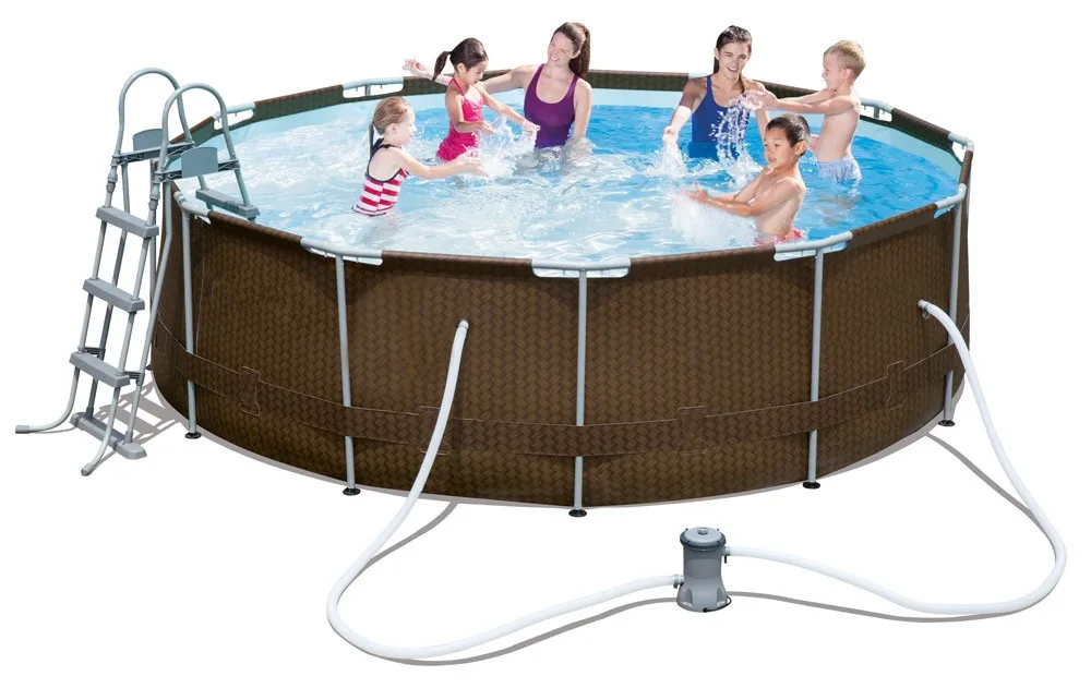 rattan swimming pool