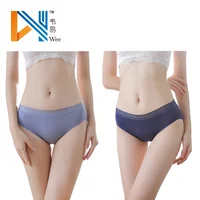 

breathable mid-rise underwear briefs 100% cotton panties for women