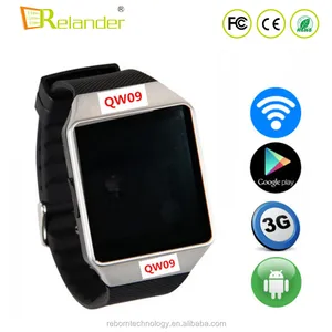 QW09 Android Smart Watch 3G Wi Fi SIM Support