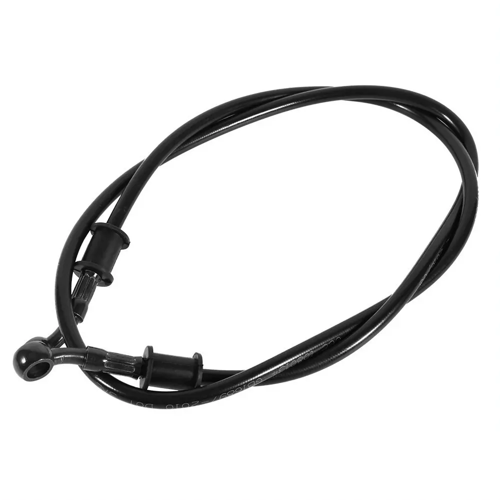 JFG RACING Black 500mm-2000mm Hydraulic Brake Radiator Oil Hose Line Pipe For Motorcycle Pit Dirt Bike Enduro Motocross Street Bikes 1900mm