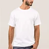 Wholesale plain dyed white blank t shirts