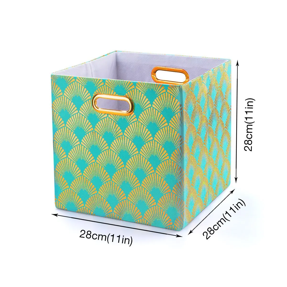 Easy Carrying Non Woven Fabric Folding Storage Cube Drawer,Collapsible