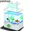 Plastic mini fish tank H0T6C usb mini desktop aquarium