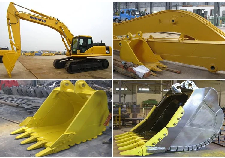 Construction Machinery Spare Parts Excavator Extended Standard Boom Arm