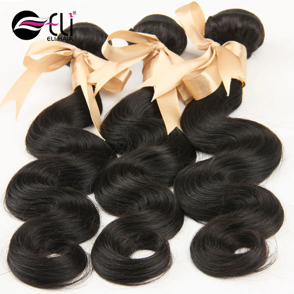 

Top Selling Brazilian Virgin Hair Body Wave 8A natural remy extensions hair 3 Bundles 40 inch brazilian hair bulk, Natural color human hair extension