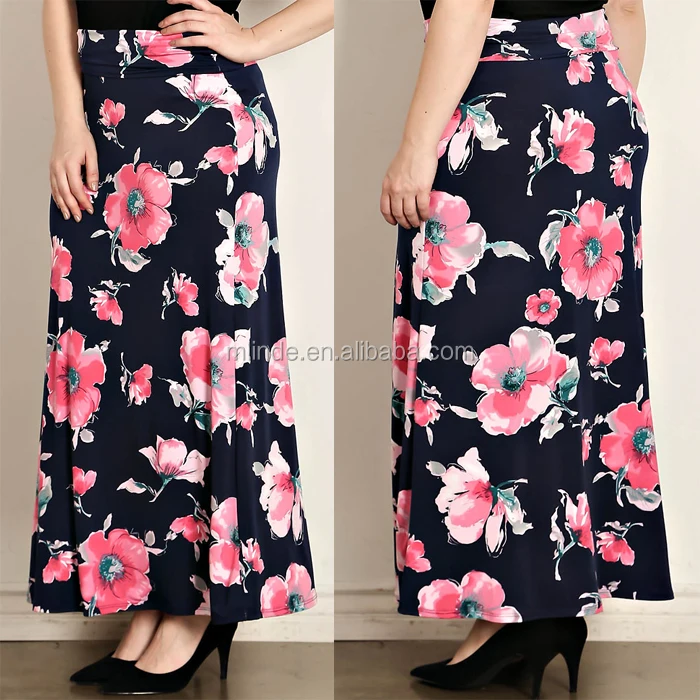 plus size skirt and blouse