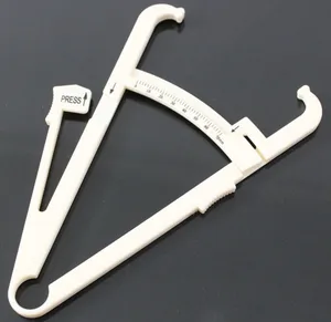 OEM Factory Wholesale Plastic Skinfold Measurement Tool with Direction Body Fat Caliper