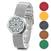 10pcs/lot Essential Oil Diffuser Locket Bracelet 316L Stainless Steel Watch Band Bangle Magnetic without Felt Pads VA-294*10