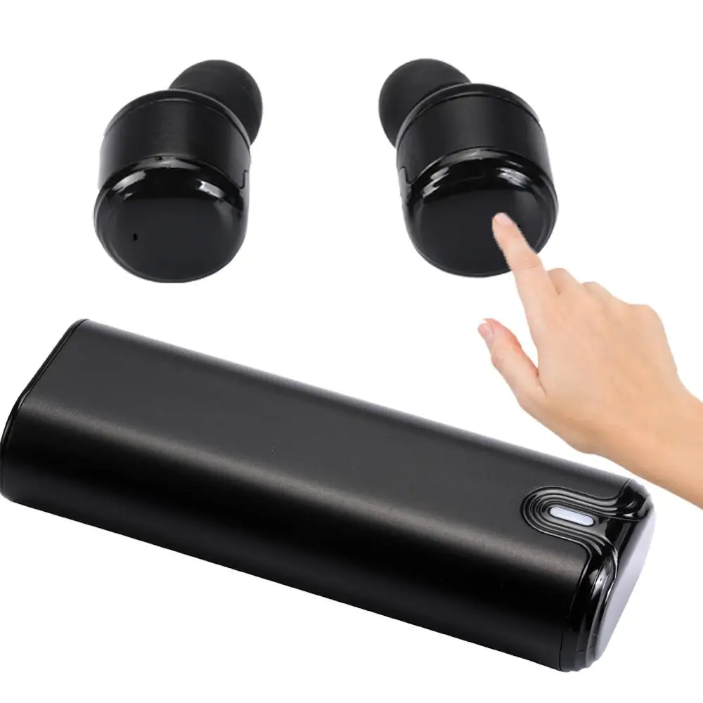 

2019 Best Sellers Tube Mini Twins Earphones With Microphone, N/a