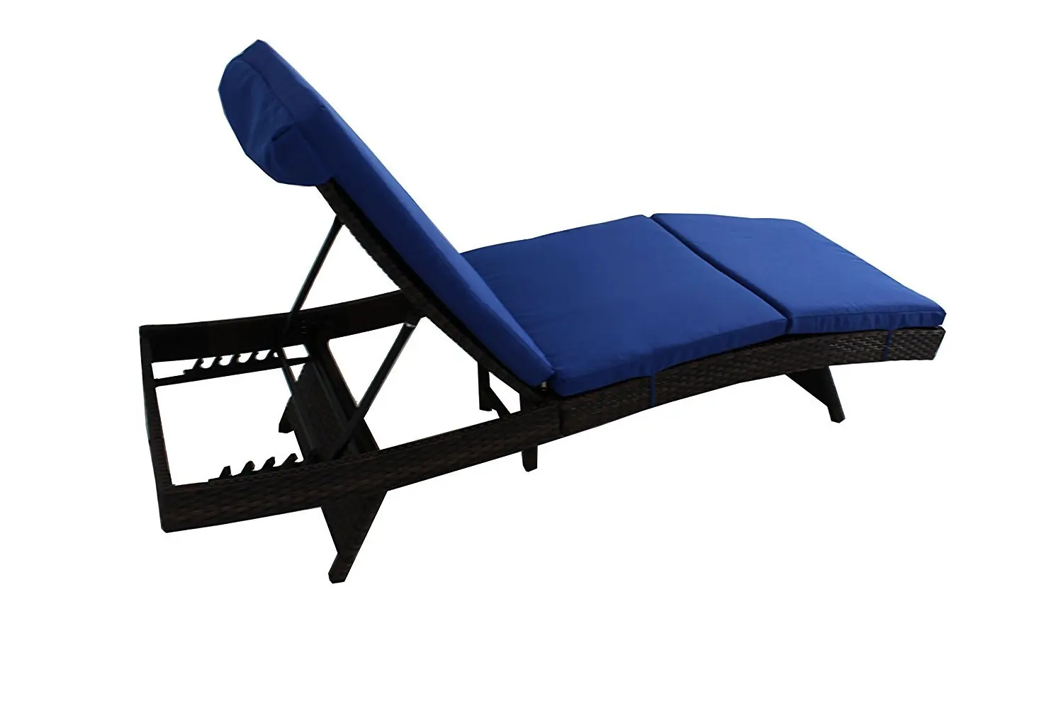 Outdoor Rattan Wicker Lounge Lounger Wicker Chaise Couch Furniture