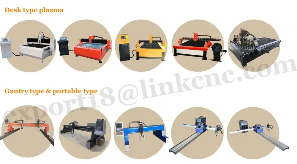 1300*2500mm CNC Plasma Cutting Machine For Metal , CNC Plasma Cutter with CE