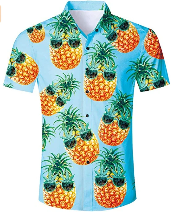 camisas tropicales hombre