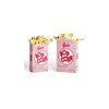 Movie party Popcorn boxes -Striped White and Red popcorn boxes - Great for movie night or movie party theme