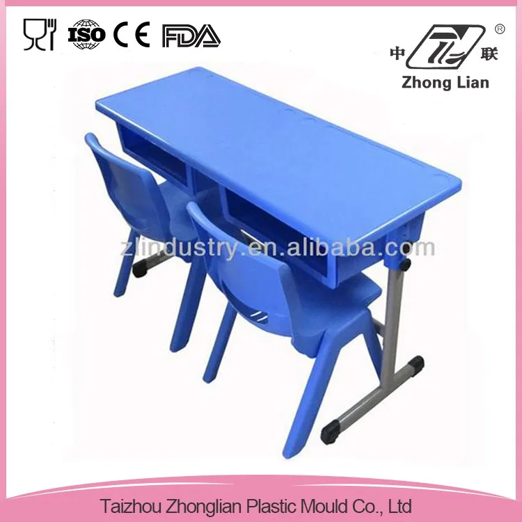 Cepassed Adjustable Primary Student Plastic School Desk And Chair