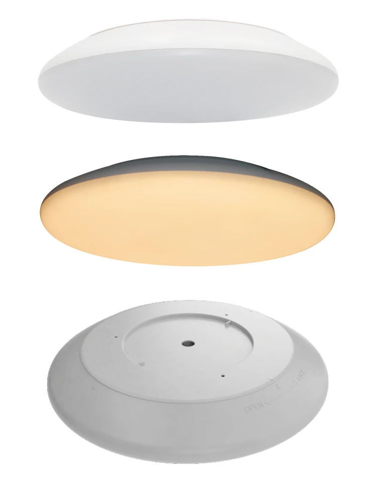 Latest Plain Dimmable Round Led Ceiling Light 12W