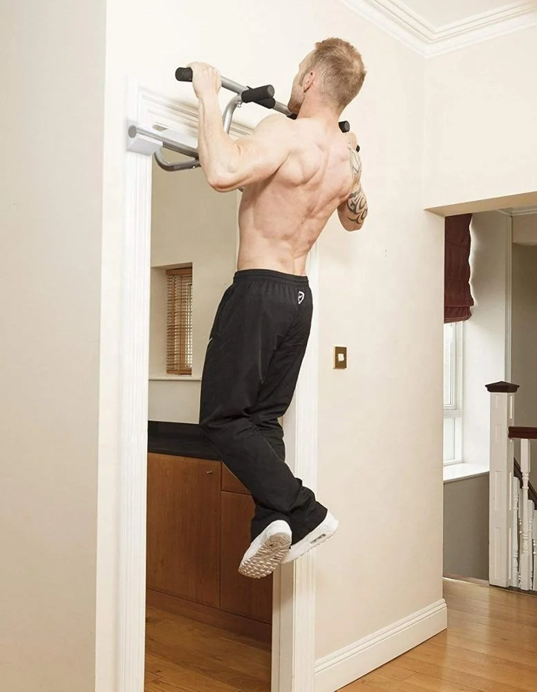 
Wellshow Sport 3 In 1 Doorway Pull Up Bar Door Doorway Chin Up Bar With Dip Bar Dip Stands Sling Trainer OEM 
