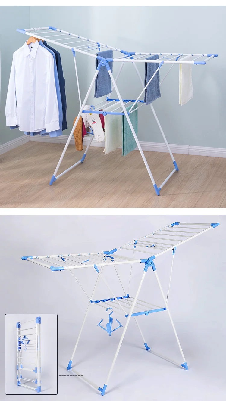Gullwing Style Folding Baby Clothes Drying Rack Buy Folding Clothes Drying Rack baby Clothes