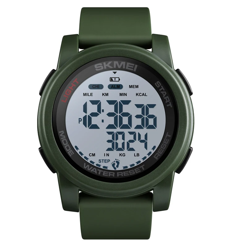 

skmei 1469 men watch digital dual time slim digital watch