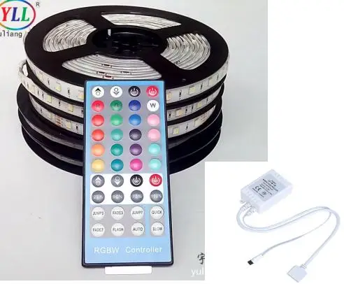 Super bright led strip light rechargeable14.4W/M flexible strips 5050rgb with remote lamp IP65 IP67