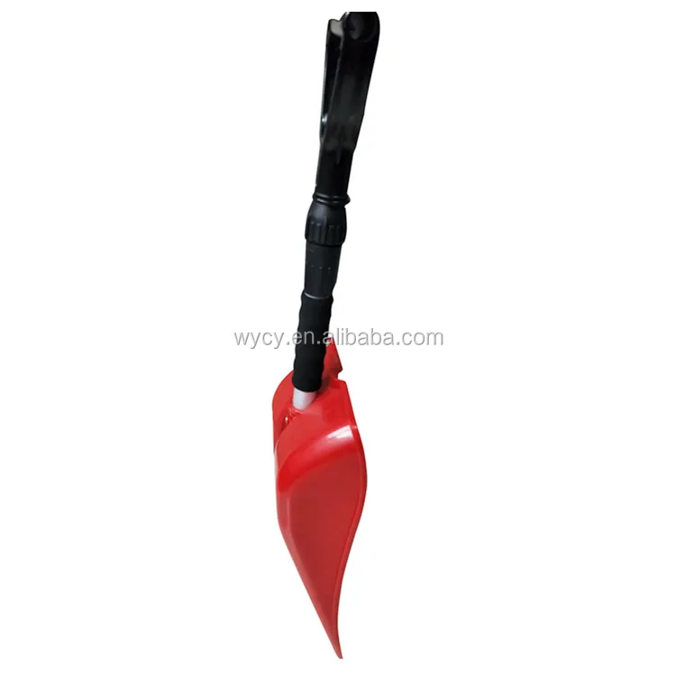 Heated Plastic Snow Shovel With Folding Handle Buy Foldable Snow